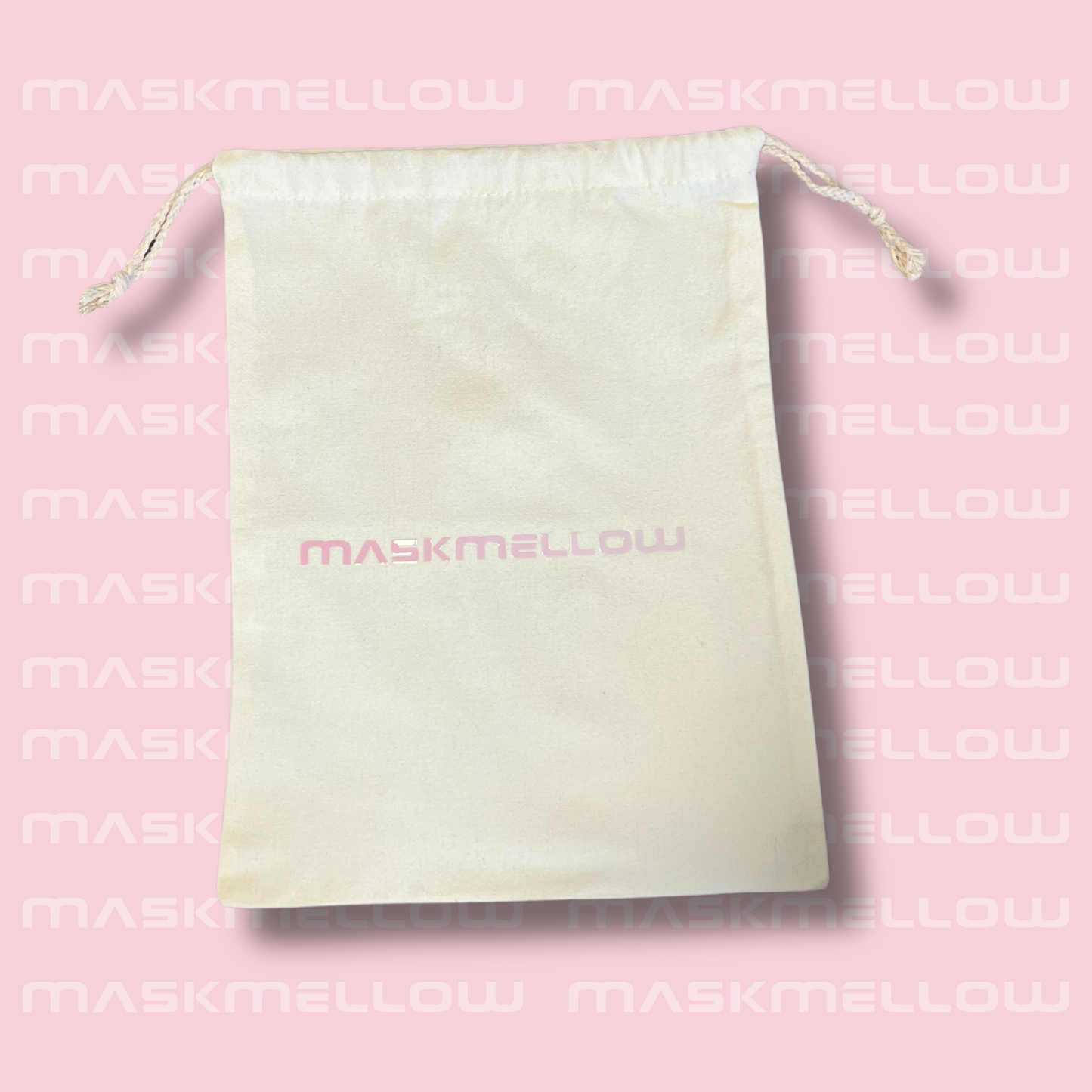 MASKMELLOW Cotton Drawstring Shoe Bags
