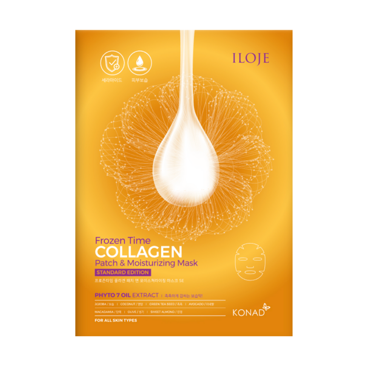 ILOJE Frozen Time Collagen Patch & Moisturising Mask