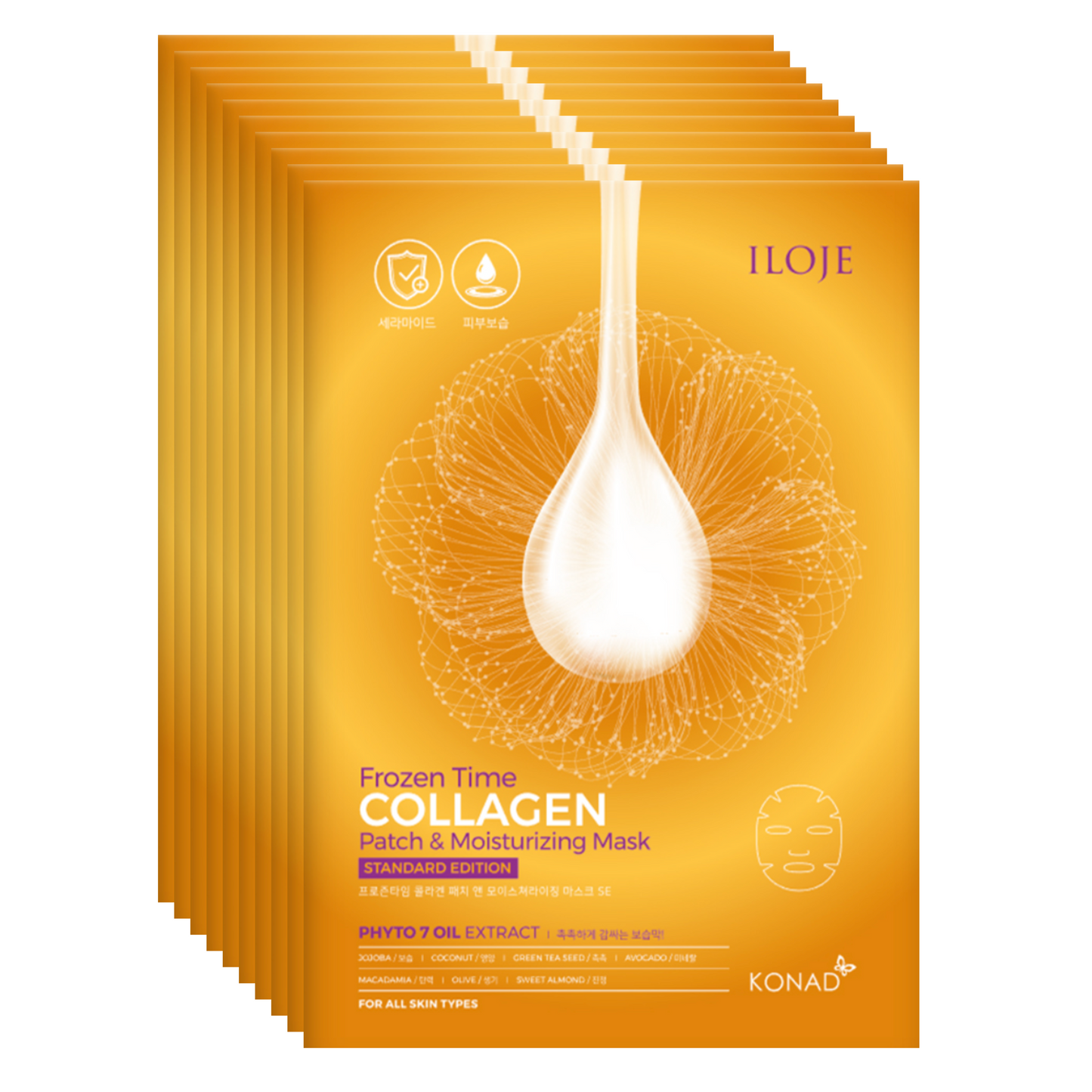 ILOJE Frozen Time Collagen Patch & Moisturising Mask