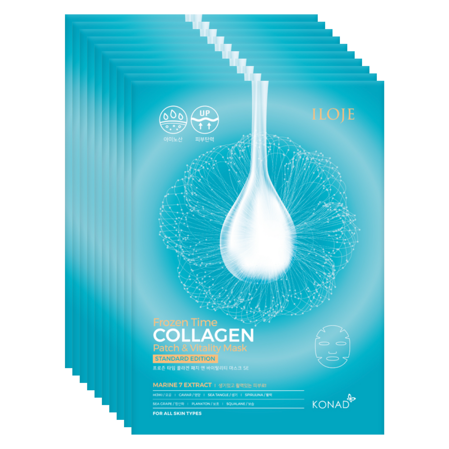 ILOJE Frozen Time Collagen Patch ＆ Vitality Mask
