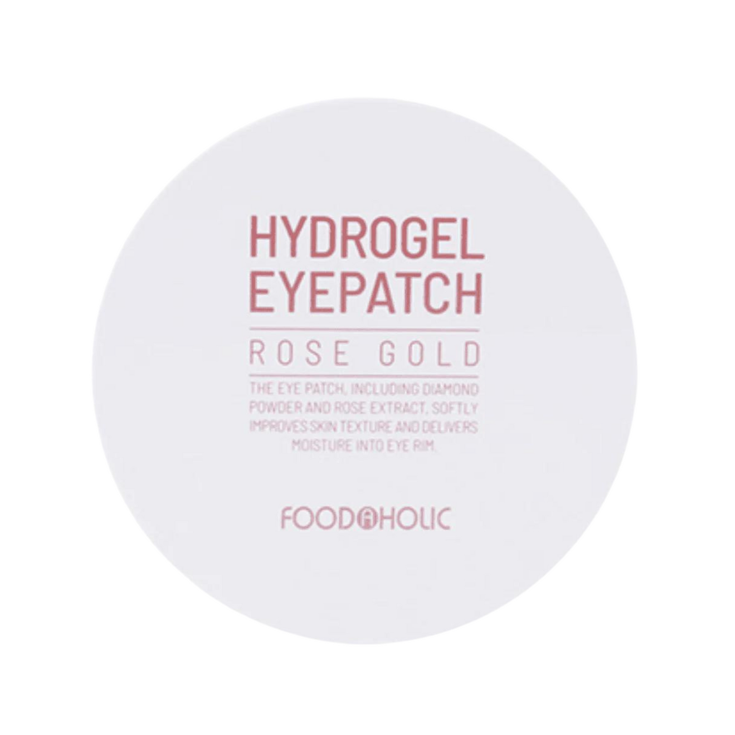 FOODAHOLIC Hydrogel Eye Patch (Rose Gold)