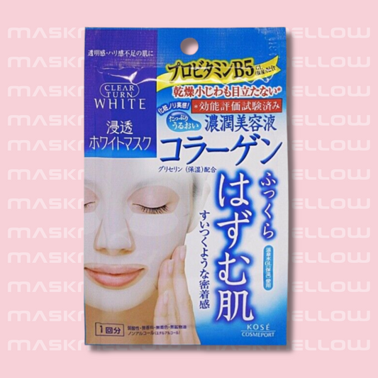 Kose Clear Turn Essence Facial White Mask 27ml