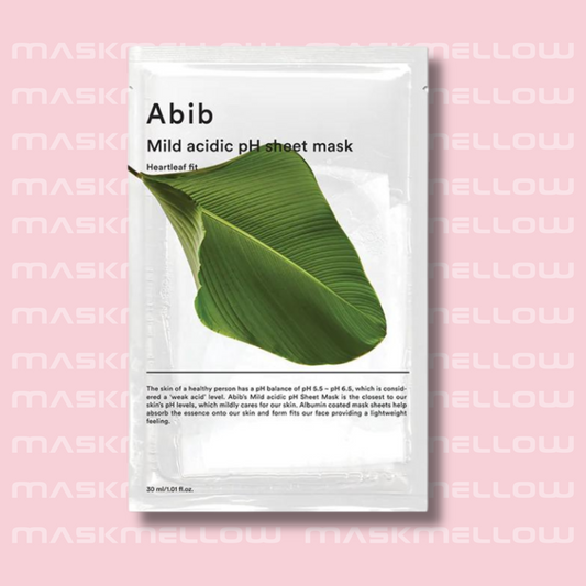 Abib Mild Acidic PH Sheet Mask Heartleaf Fit 30ml